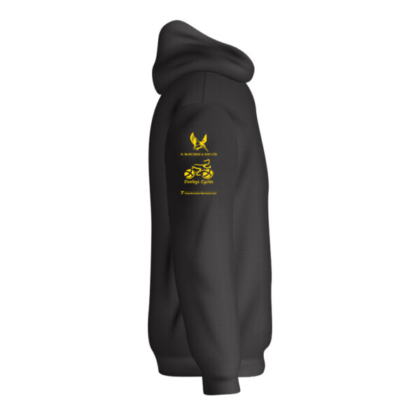 Johnstone Jets Adult Hoodie v2 (Charcoal) - Image 2
