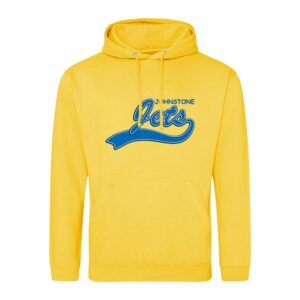 Johnstone Jets Adult Hoodie v1 (Yellow)