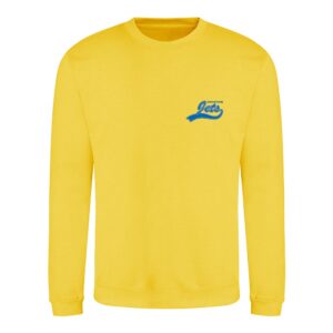 Johnstone Jets Adult Sweatshirt v2 (Yellow)
