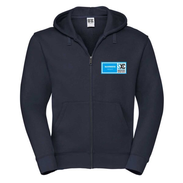 SXC Men's Zipper Hoodie (Navy)