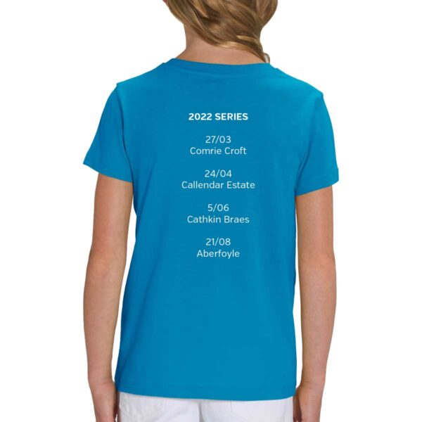 SXC Kids T-shirt (Blue with dates) - Image 2