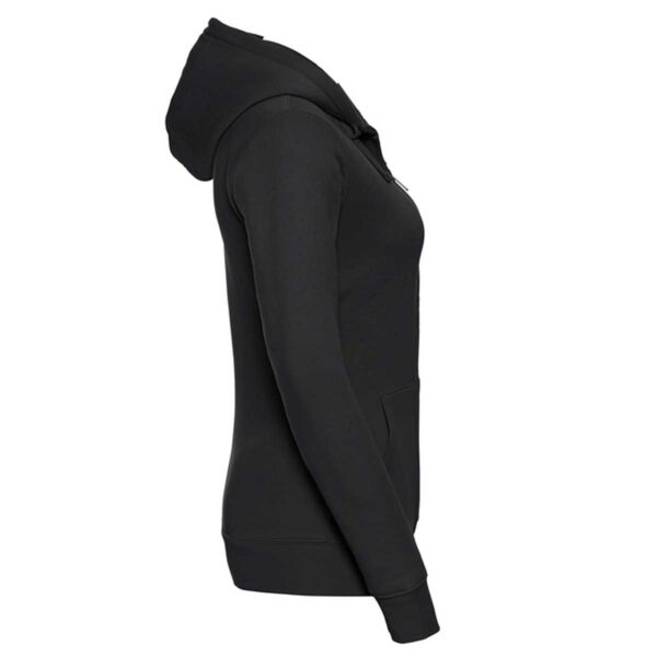 SXC Ladies Zipper Hoodie (Black) - Image 2