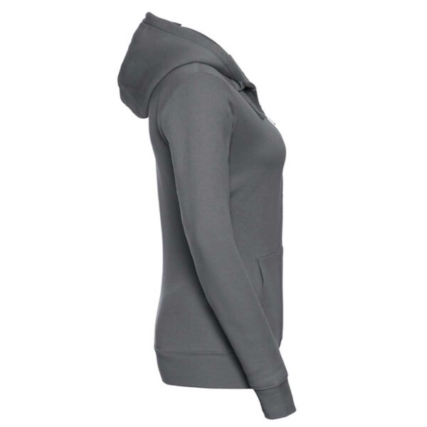 SXC Ladies Zipper Hoodie (Grey) - Image 2