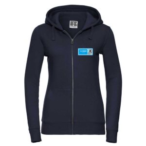 SXC Ladies Zipper Hoodie (Navy)
