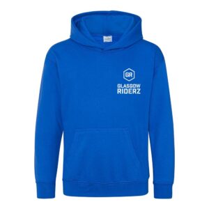 Glasgow Riderz Kids Hoodie (Blue)