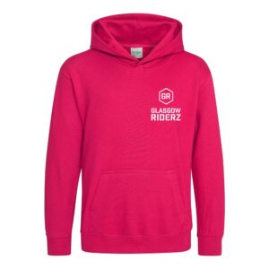 Glasgow Riderz Kids Hoodie (Pink)