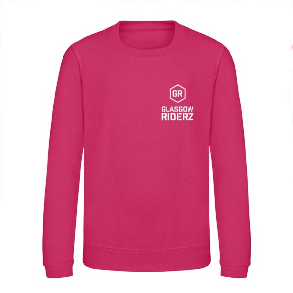 Glasgow Riderz Kids Sweatshirt (Pink)
