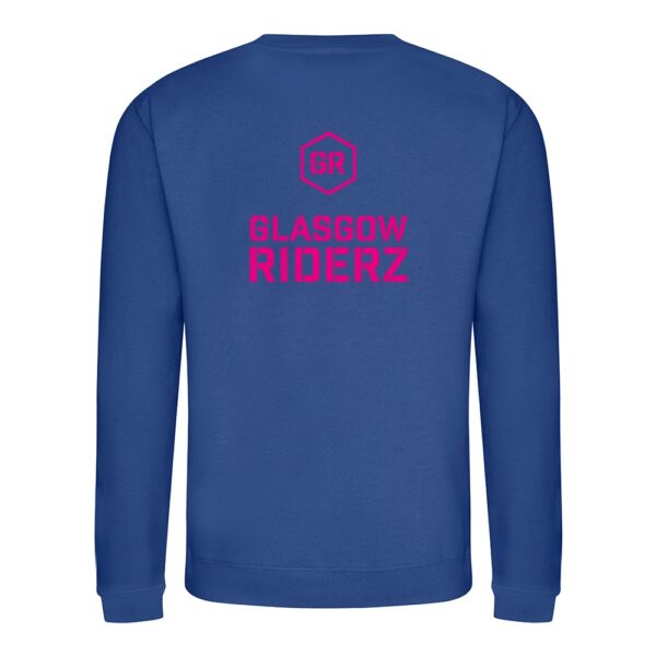 Glasgow Riderz Adult Sweatshirt (Blue) - Image 4