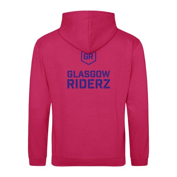 Glasgow Riderz Adult Hoodie (Pink) - Image 4