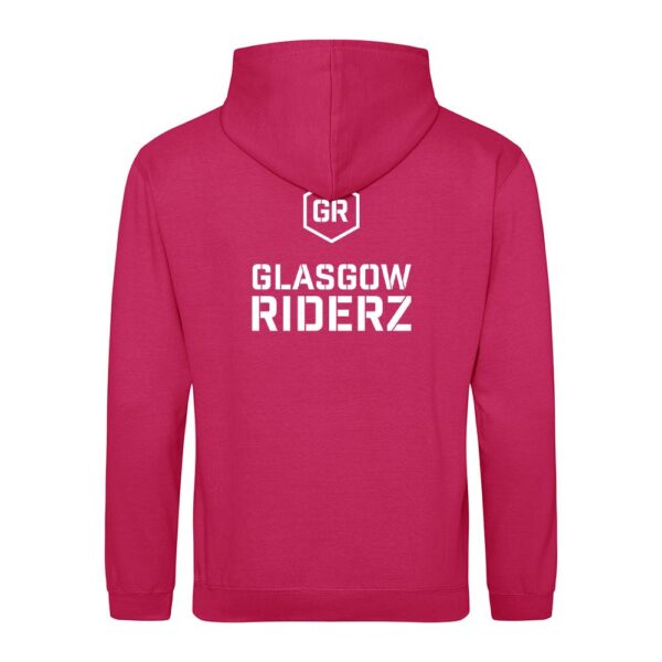 Glasgow Riderz Adult Hoodie (Pink) - Image 2