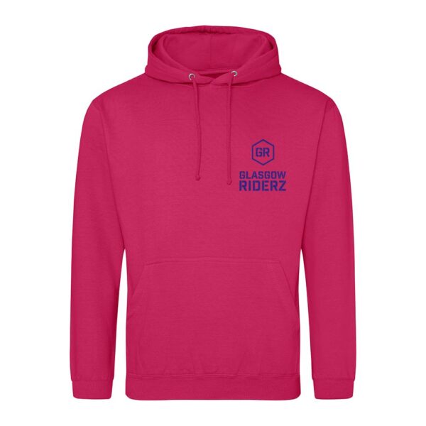 Glasgow Riderz Adult Hoodie (Pink) - Image 3