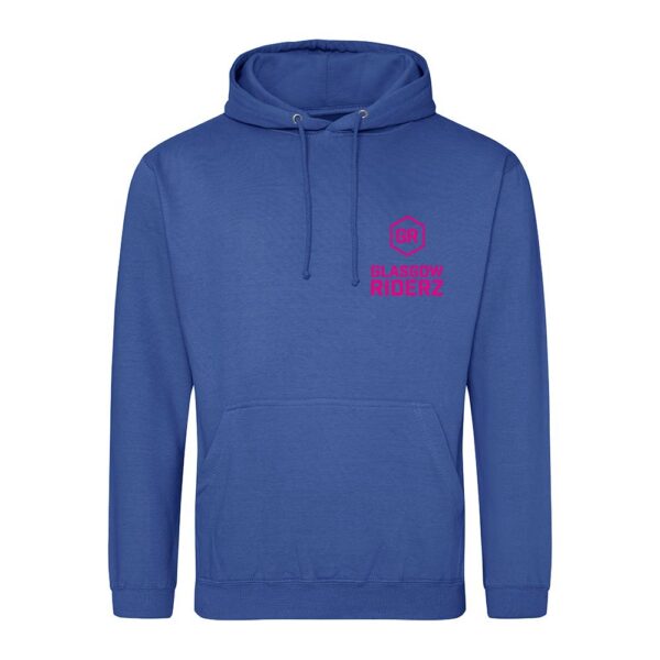 Glasgow Riderz Adult Hoodie (Blue) - Image 3
