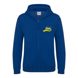 Johnstone Jets Kids Zipper Hoodie (Blue)