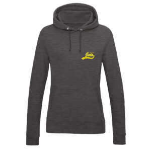Johnstone Jets Ladies Adult Hoodie v2 (Charcoal)