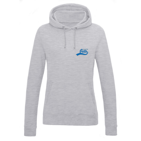 Johnstone Jets Ladies Adult Hoodie v2 (grey)