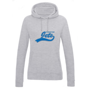 Johnstone Jets Ladies Adult Hoodie v1 (Grey)