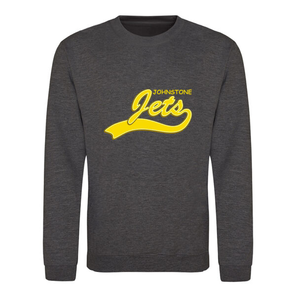 Johnstone Jets Adult Sweatshirt v1 (Charcoal)