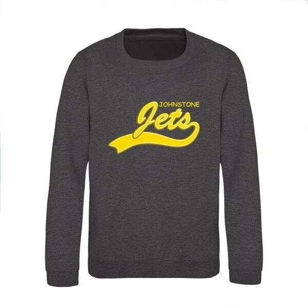 Johnstone Jets Kids Sweatshirt v1 (Charcoal)