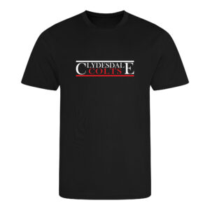 Clydesdale Colts Kids Airtex T-Shirt V1 (Black)
