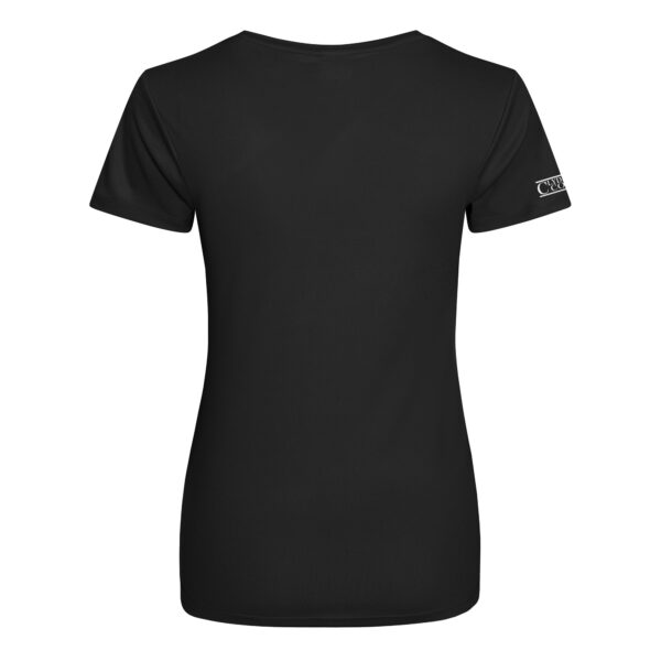 Clydesdale Colts Ladies Airtex T-Shirt V3 (Black) - Image 2