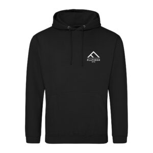 Flat Iron Gym Hoodie V1 (Black)