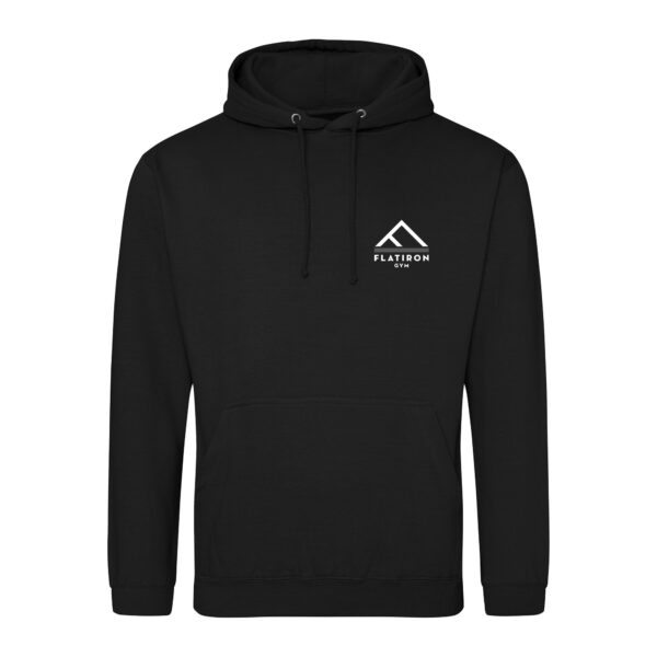 Flat Iron Gym Hoodie V1 (Black)