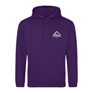 Flat Iron Gym Hoodie V1 (Purple)