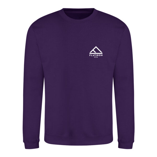 Flat Iron Gym Sweatshirt V1 (Purple)