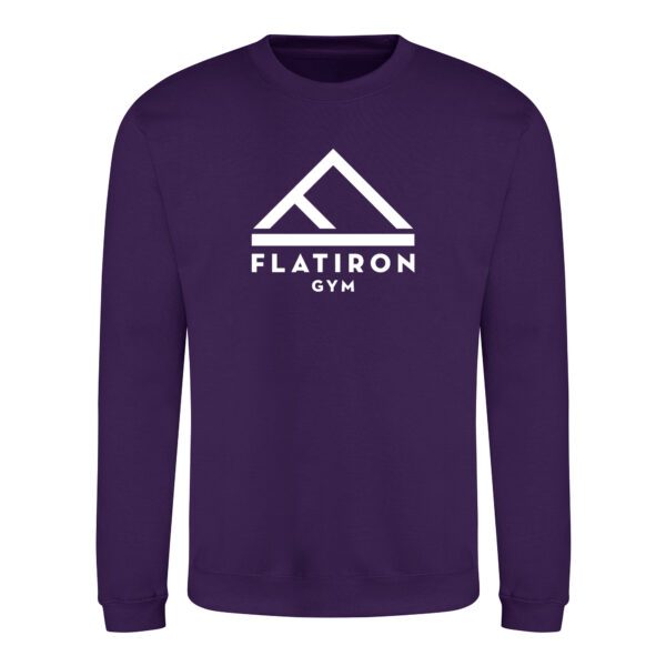 Flat Iron Gym Sweatshirt V2 (Purple)