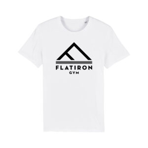 Flat Iron Gym T-Shirt V2 (White)