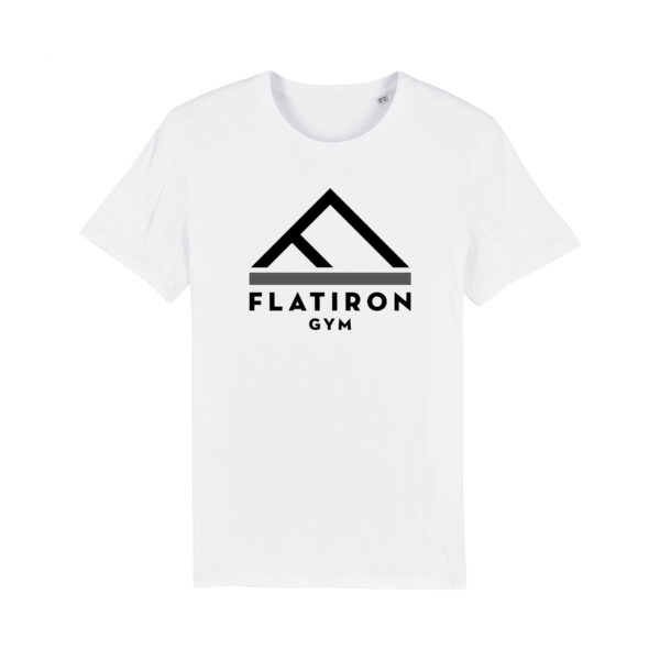 Flat Iron Gym T-Shirt V2 (White)