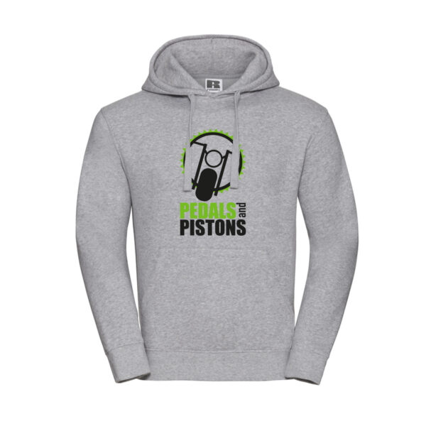 Pedals & Pistons Hoodie V2 (Grey)