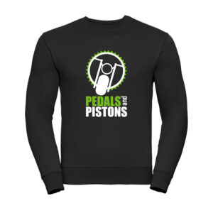 Pedals & Pistons Sweatshirt V2 (Black)