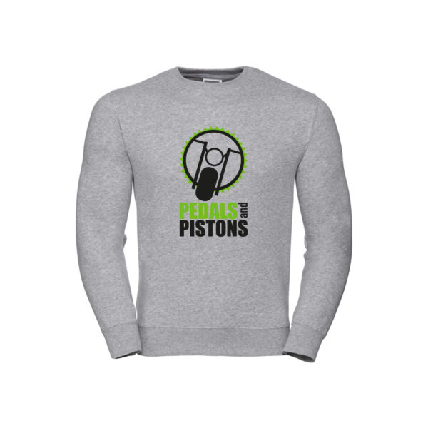 Pedals & Pistons Sweatshirt V2 (Grey)