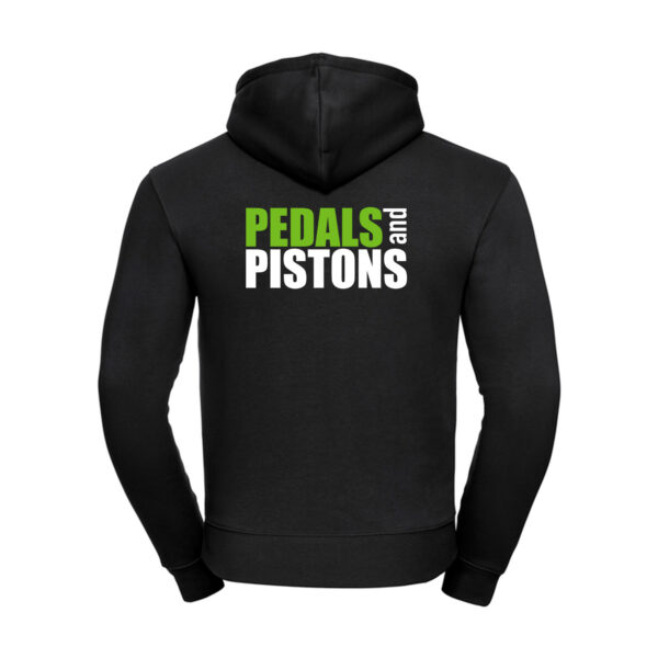 Pedals & Pistons Hoodie V3 (Black) - Image 2