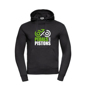 Pedals & Pistons Hoodie V4 (Black)