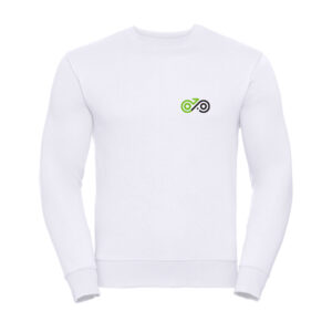Pedals & Pistons Sweatshirt V3 (White)