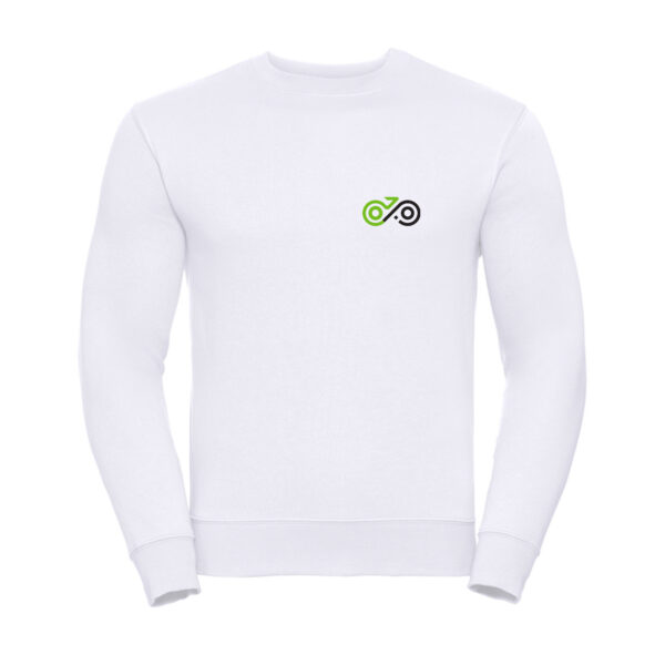 Pedals & Pistons Sweatshirt V3 (White)