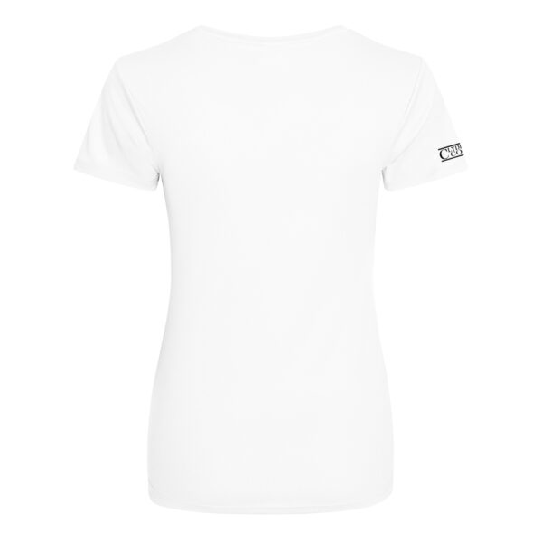 Clydesdale Colts Ladies Airtex T-Shirt V3 (White) - Image 2
