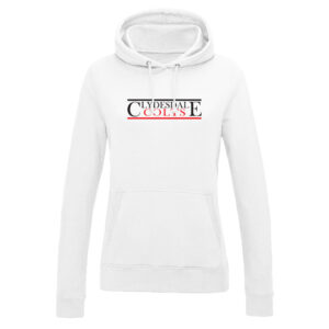 Clydesdale Colts Ladies Hoodie V1 (White)