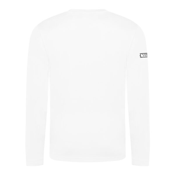 Clydesdale Colts Ladies Long Sleeve Airtex T-Shirt V3 (White) - Image 2