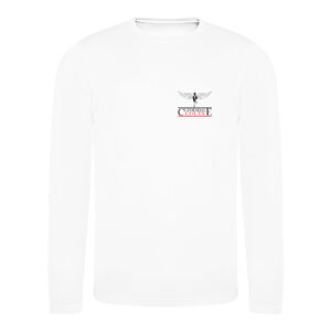 Clydesdale Colts Long Sleeve Airtex T-Shirt V2 (White)