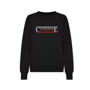 Clydesdale Colts Ladies Sweatshirt V1 (Black)