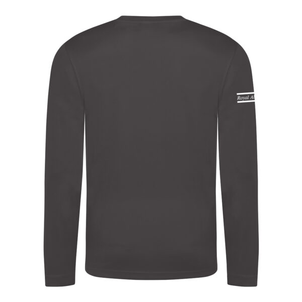 Royal Albert CC Long Sleeve Airtex T-shirt (Black) - Image 2