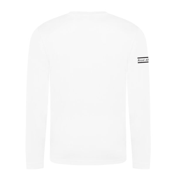 Royal Albert CC Long Sleeve Airtex T-shirt (White) - Image 2