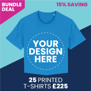 25x Printed T-shirts