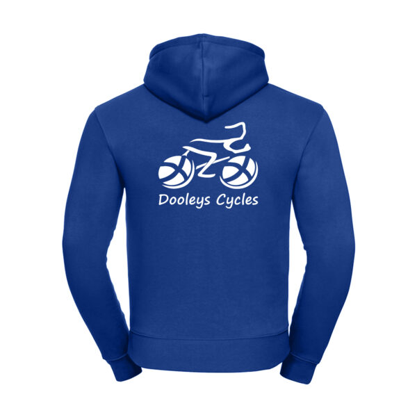 V1 Hoodie Dooleys Cycles (Blue) - Image 2