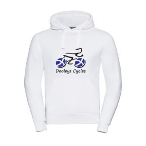 V2 Hoodie Dooleys Cycles (White)