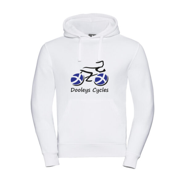 V2 Hoodie Dooleys Cycles (White)