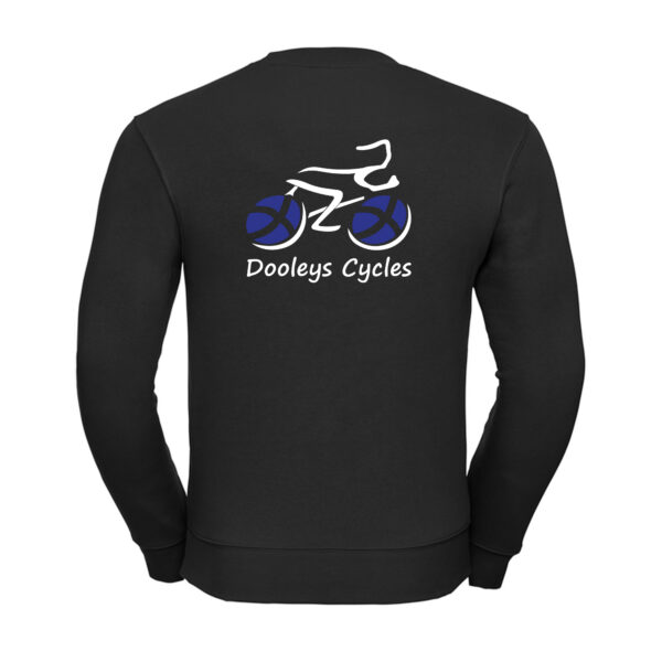 V1 Sweatshirt Dooleys Cycles (Black) - Image 2